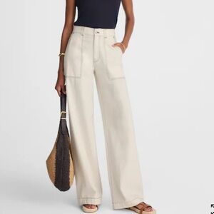 Madewell Superwide-Leg Utility Jeans in Vintage Canvas